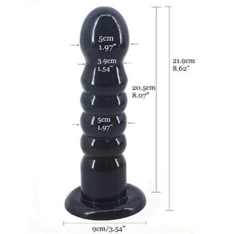 Plug Anal XL smooth Noir