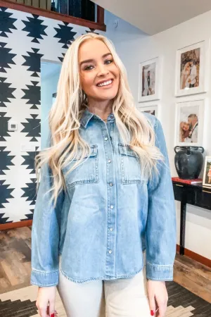 Pocketed Button Down