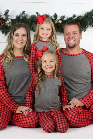 Poinsettia Pajamas Adults