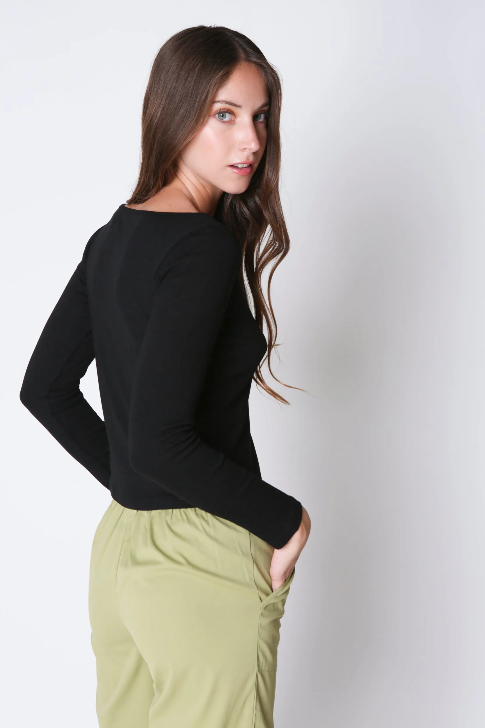 Polera María Negro Atrevida