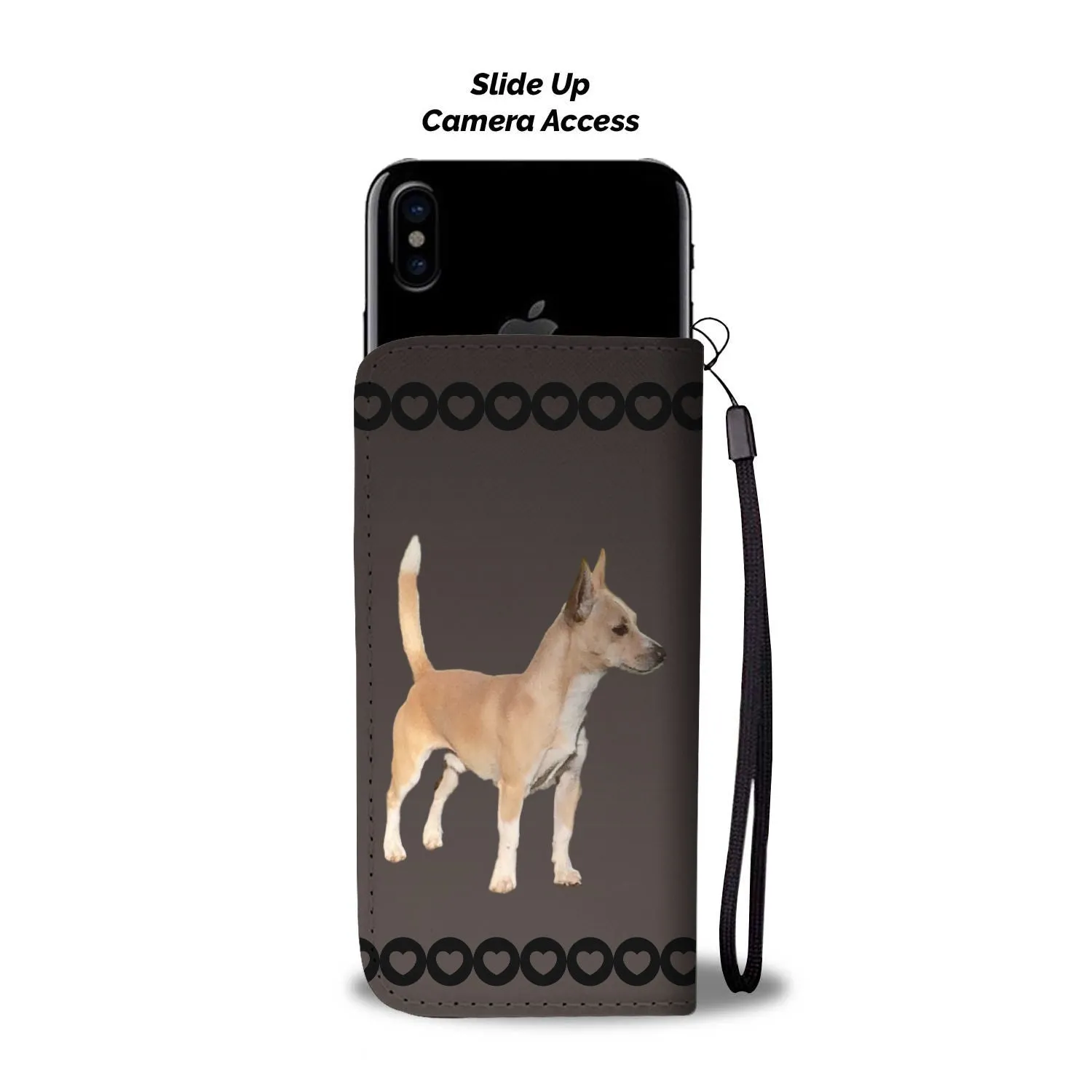 Portuguese Podengo Small Smooth-Haired Phone Case Wallet