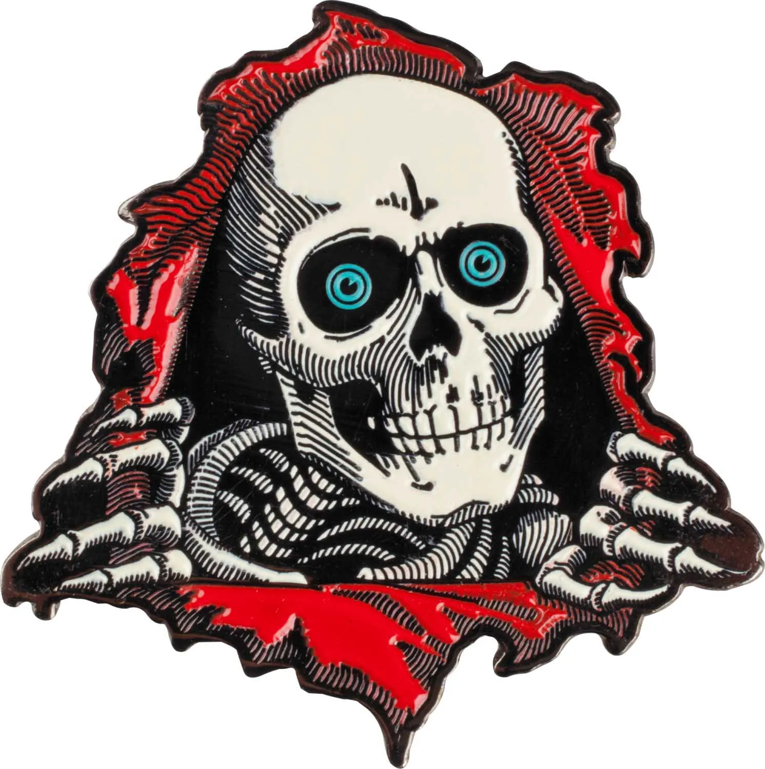 Powell Peralta - Ripper Red Lapel Pin