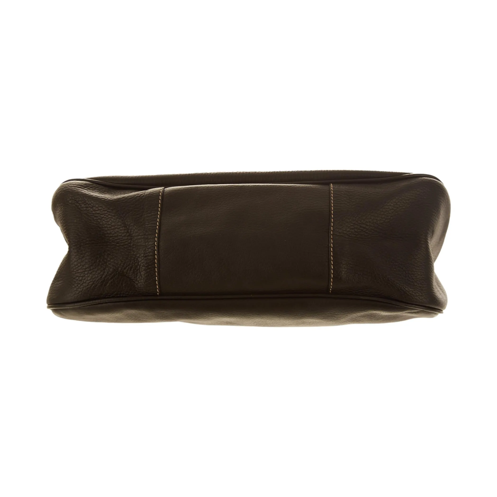 Prada Black Buckle Shoulder Bag