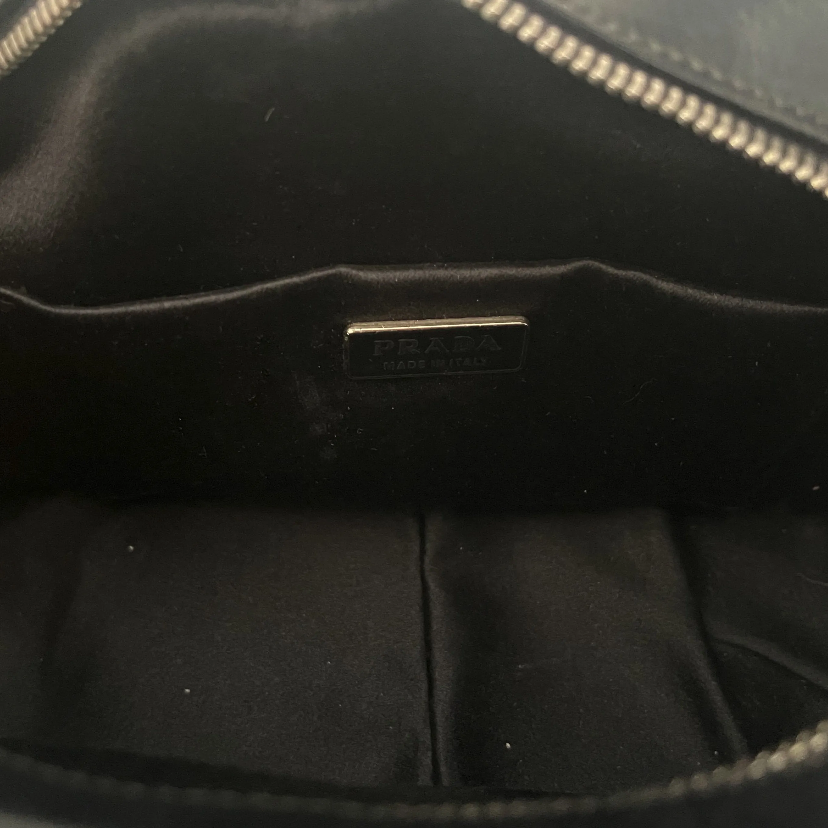 Prada Black Logo Mini Bag