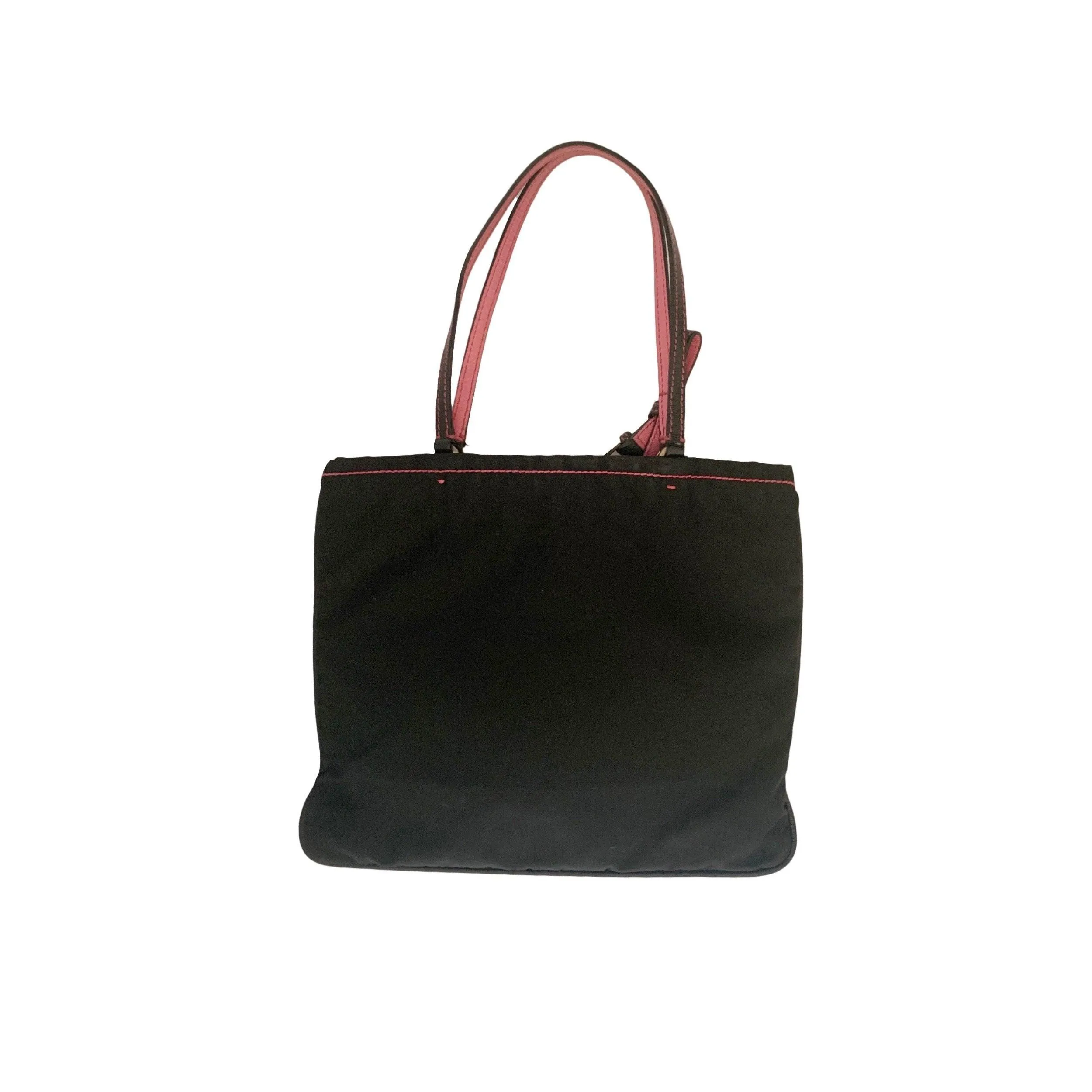 Prada Black Mini Nylon Shoulder Bag