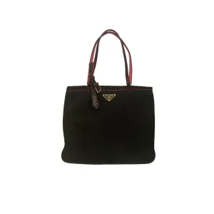 Prada Black Mini Nylon Shoulder Bag