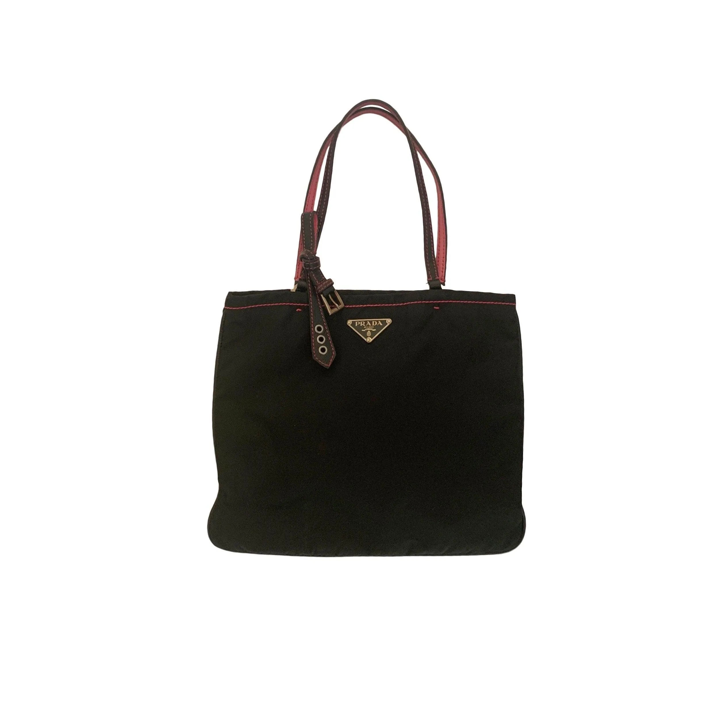 Prada Black Mini Nylon Shoulder Bag