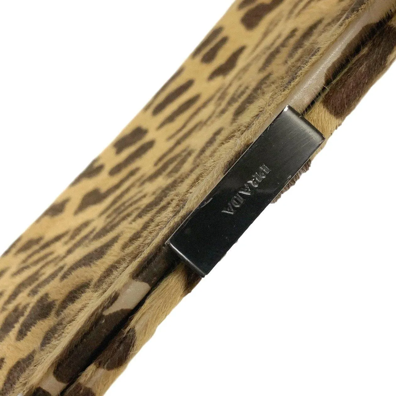 Prada Cheetah Top Handle Bag