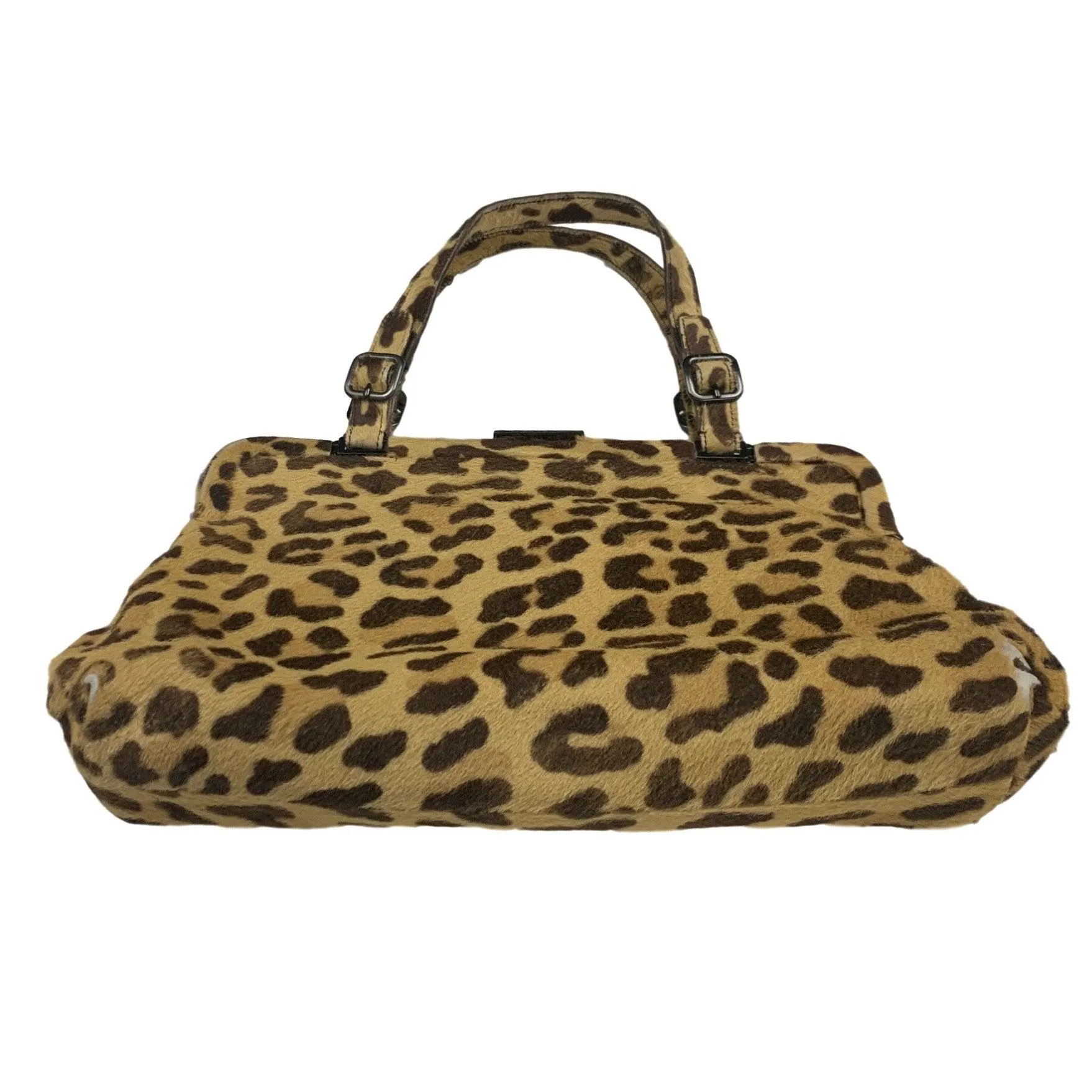 Prada Cheetah Top Handle Bag