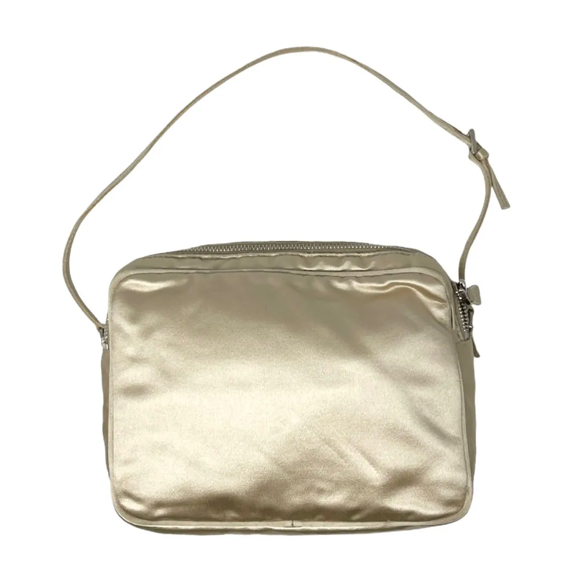 Prada Gold Mini Logo Bag