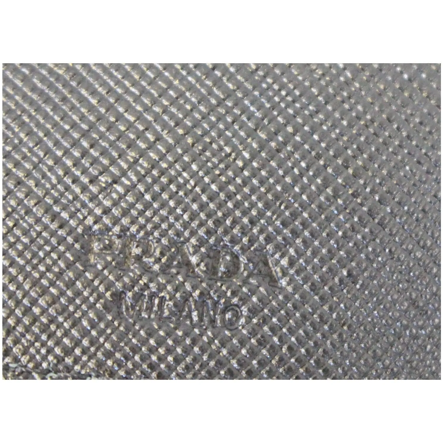 PRADA Nylon Checkbook Cover Wallet Black