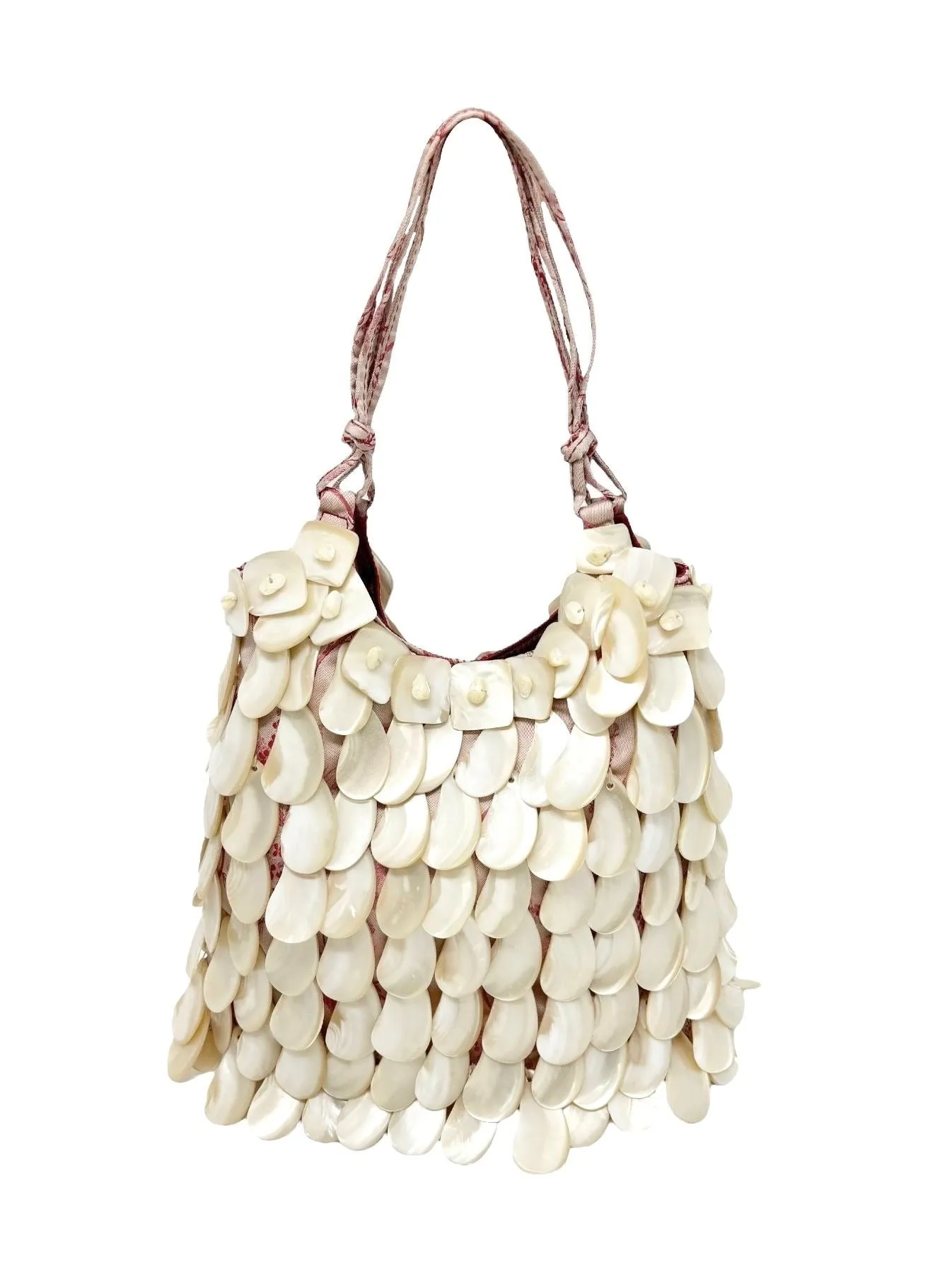 Prada Shell Satin Mini Bag
