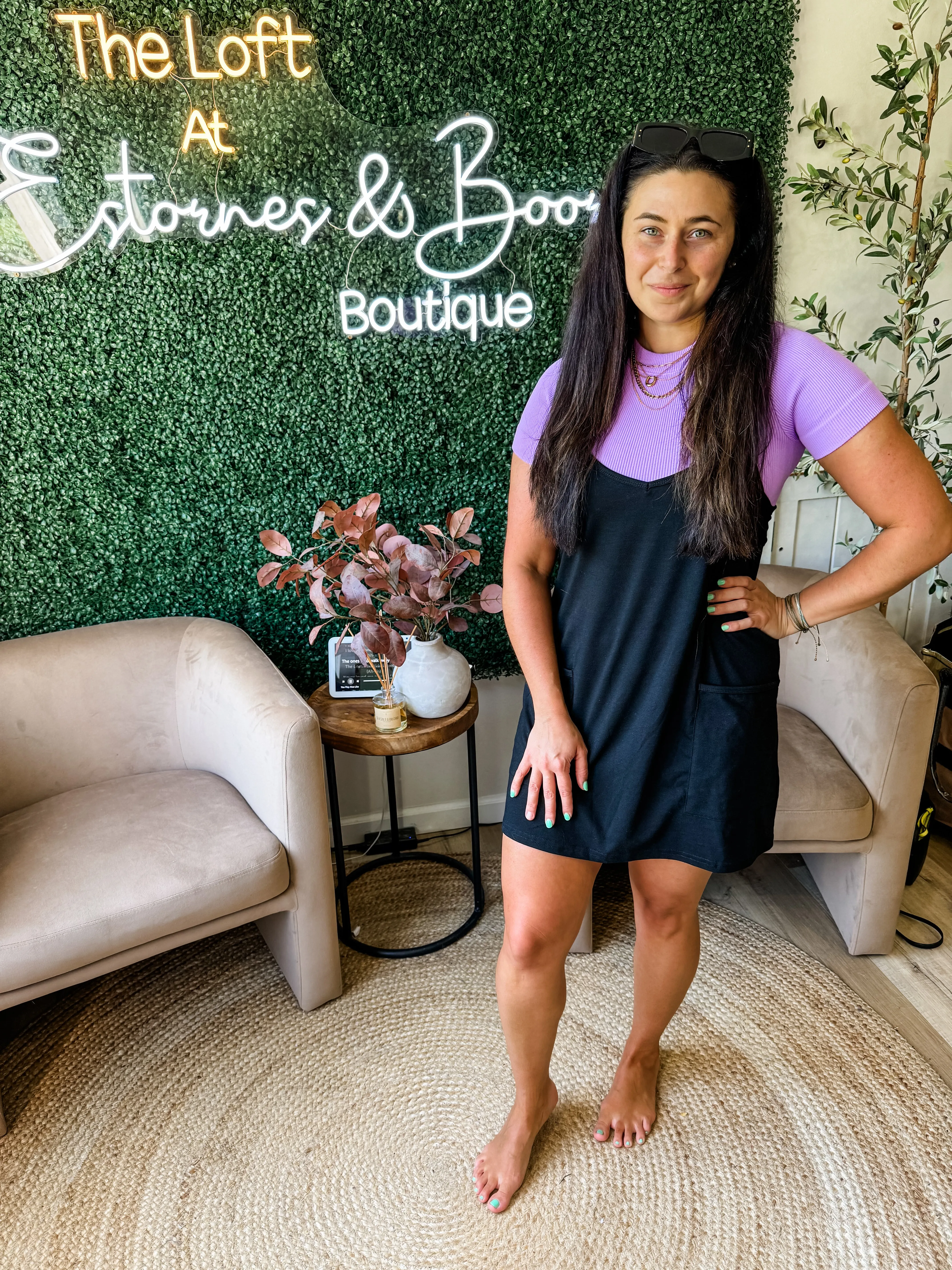 PREORDER Scoop Neck Cami Dress and Shorts Set 12  colors!!