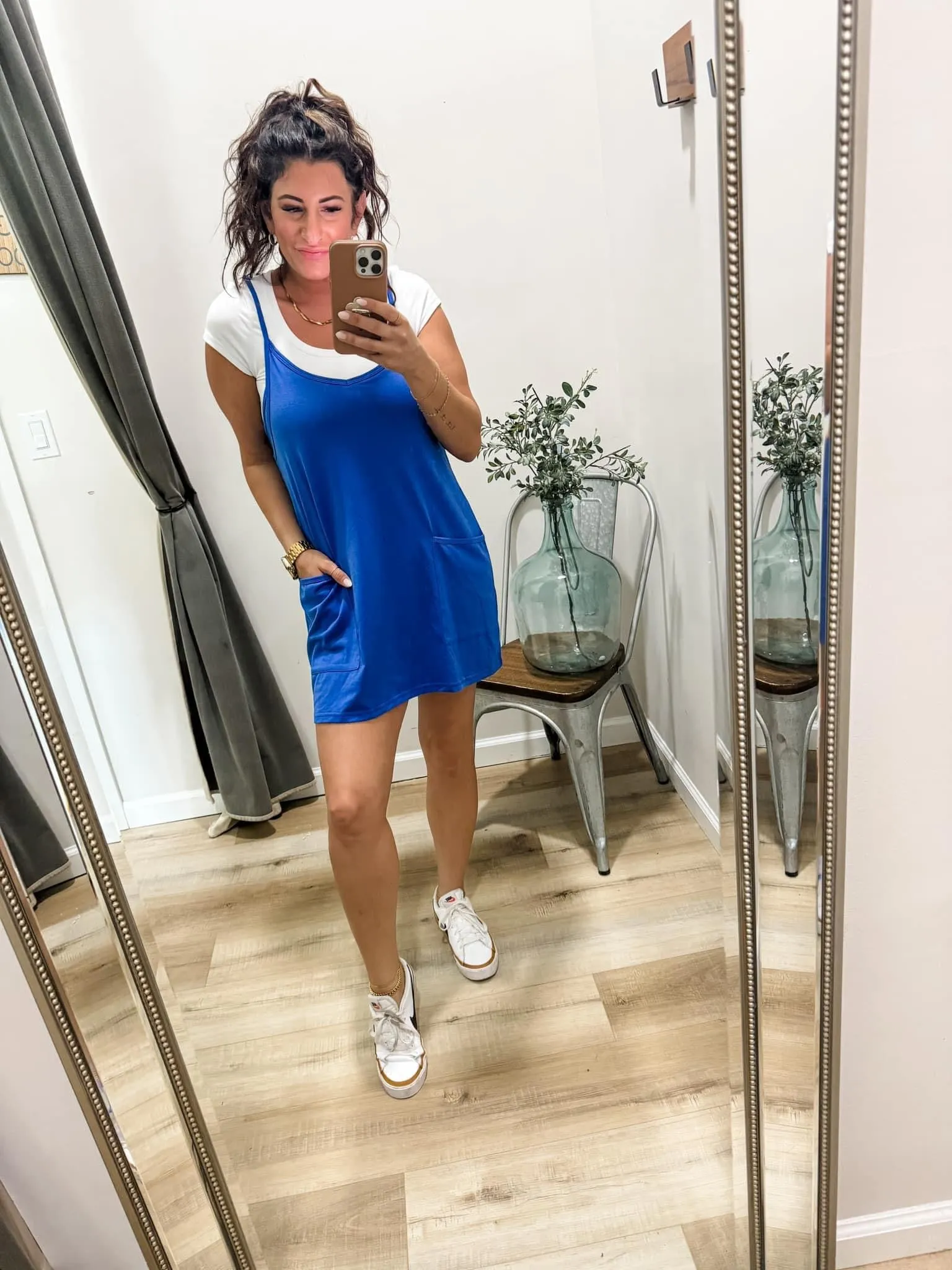 PREORDER Scoop Neck Cami Dress and Shorts Set 12  colors!!