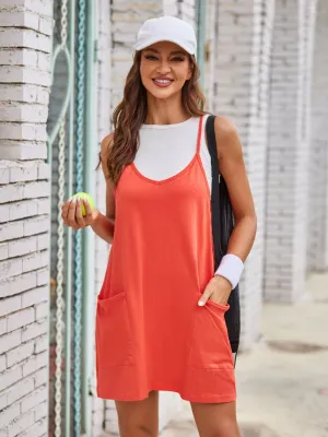 PREORDER Scoop Neck Cami Dress and Shorts Set 12  colors!!