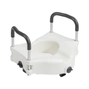 PreserveTech Secure Lock Raised Toilet Seat, 5" Height (1EA)