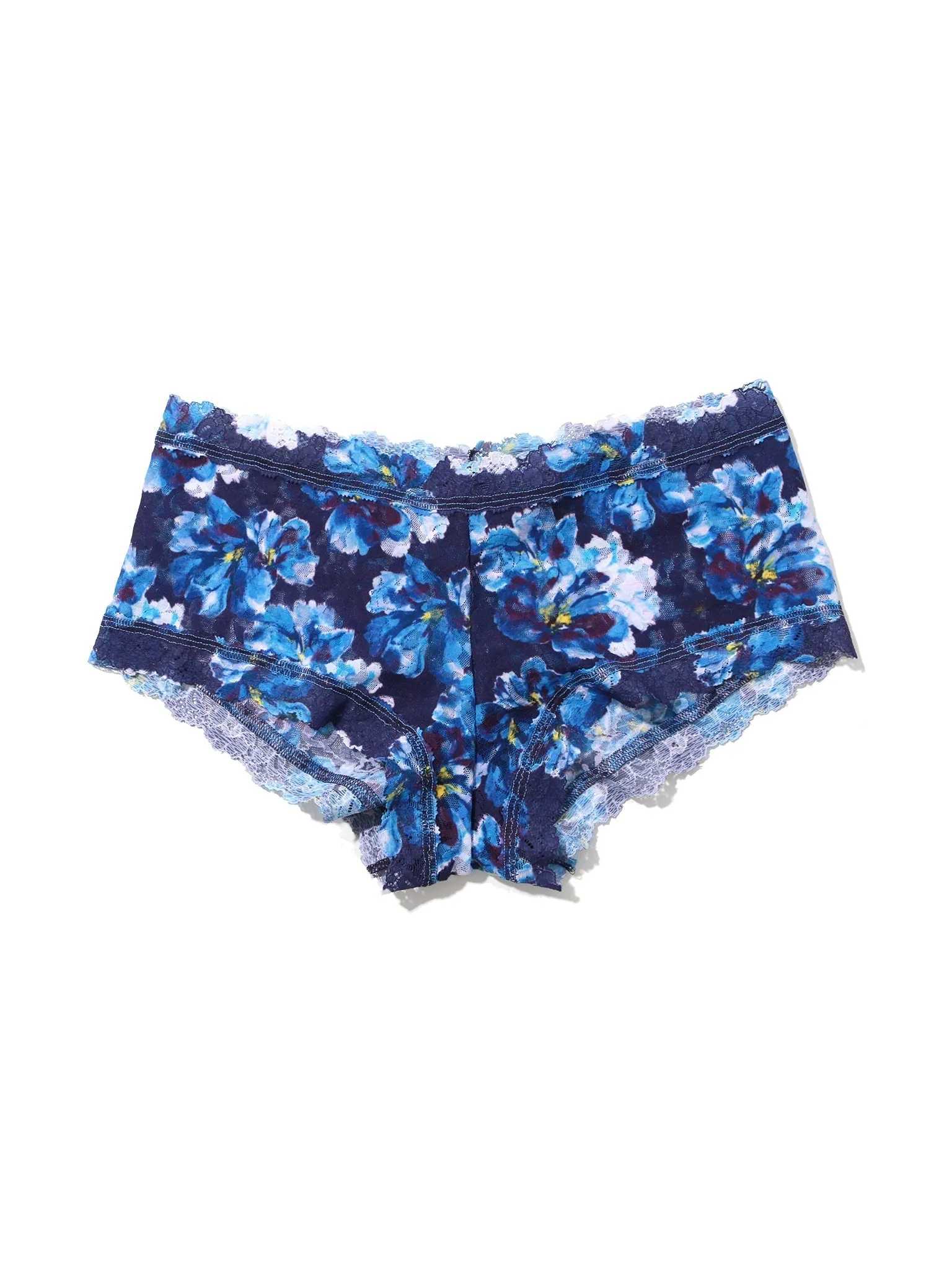Printed Signature Lace® Boyshort Nightfall Purple Sale