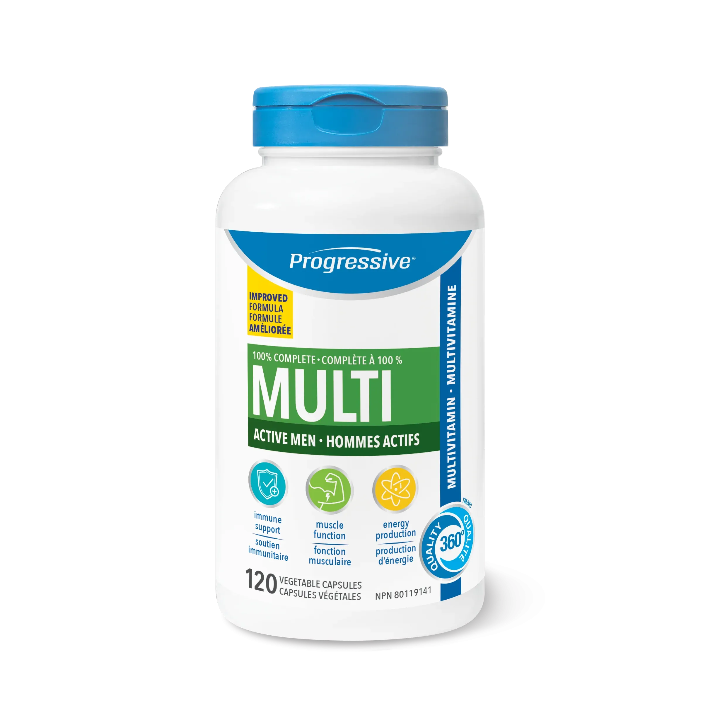 Progressive Multivitamin Active Men (60 VCaps)