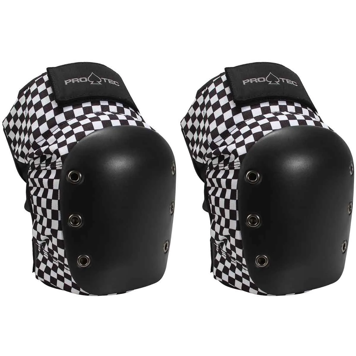 Protec Black Checker Knee Pads Small