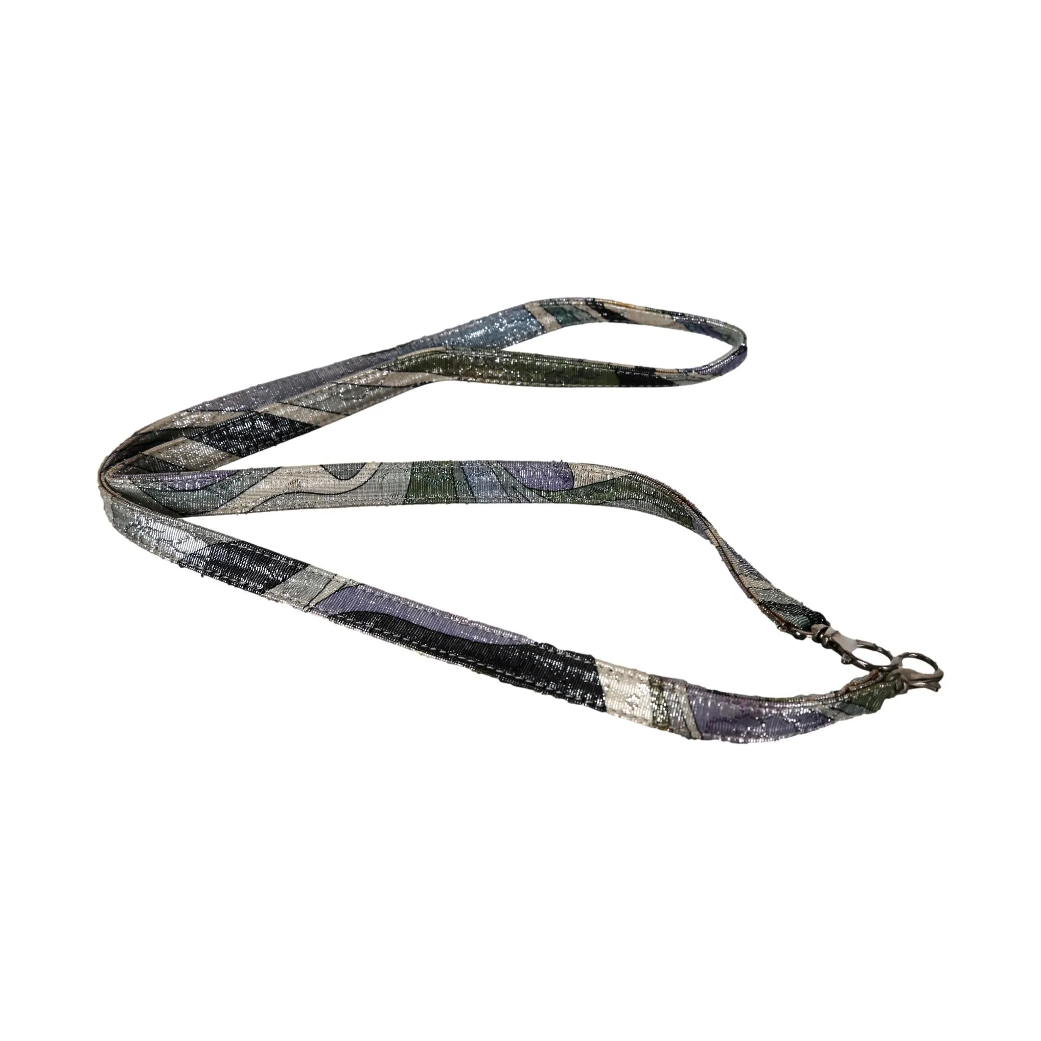 Pucci Metallic Plastic Top Handle
