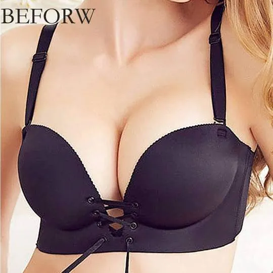 Push Up Bra For Figure Maintain - Wide Strip - Sexy Double Padded Bra
