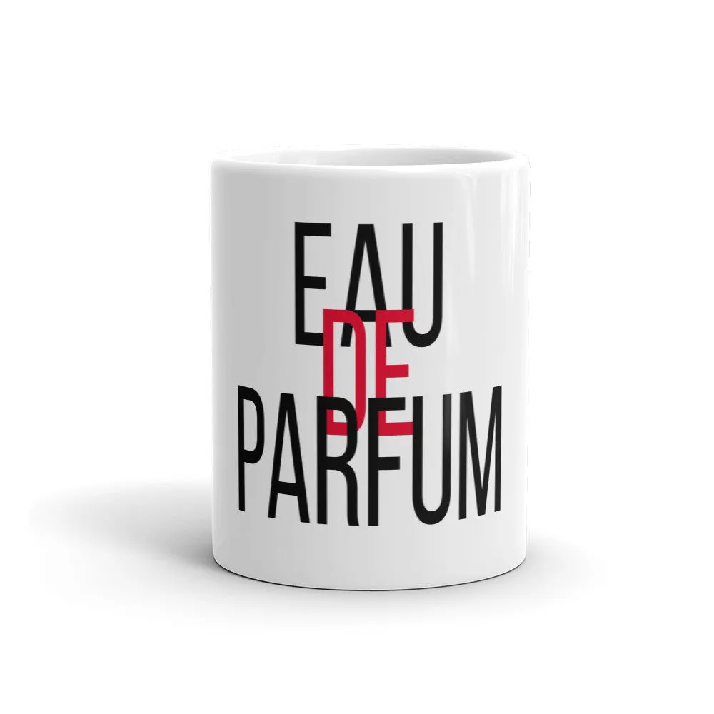 "Eau De Parfum" Ceramic Coffee Mug