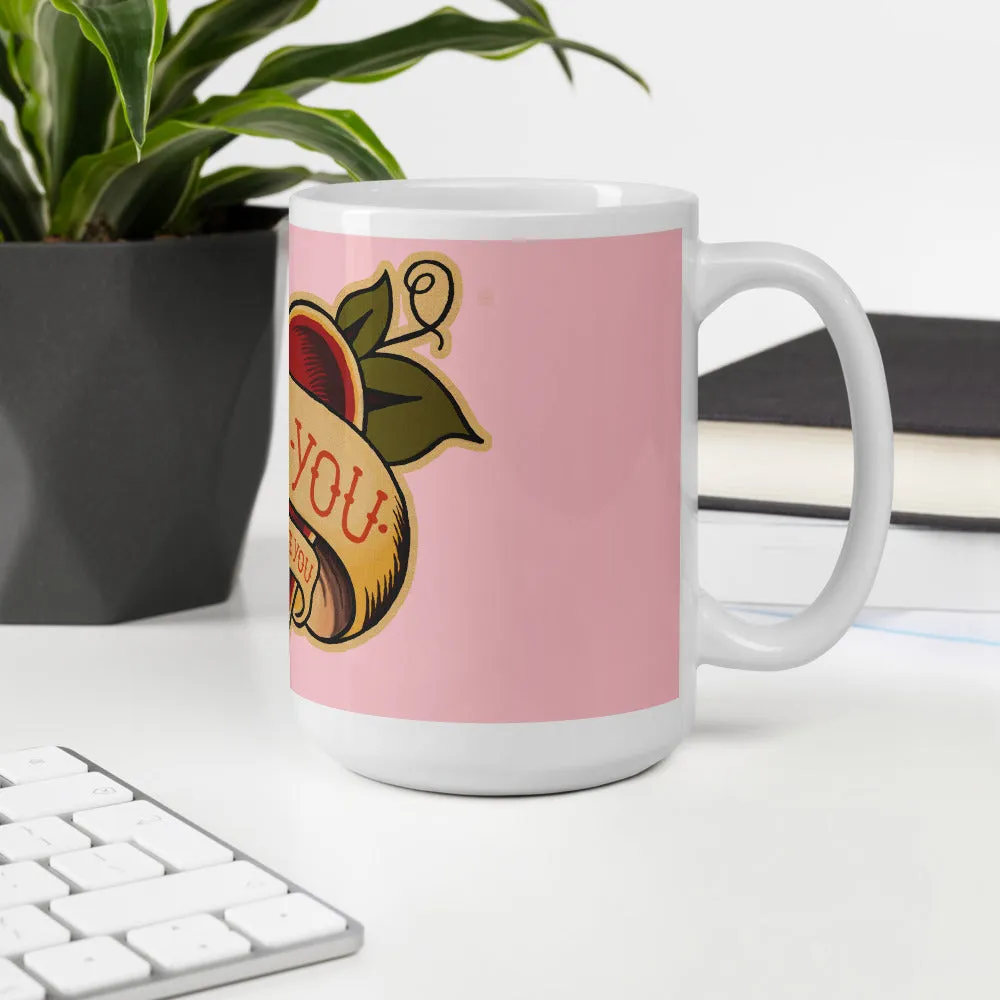 "I Love You But I Hate You" Mug design by Hero