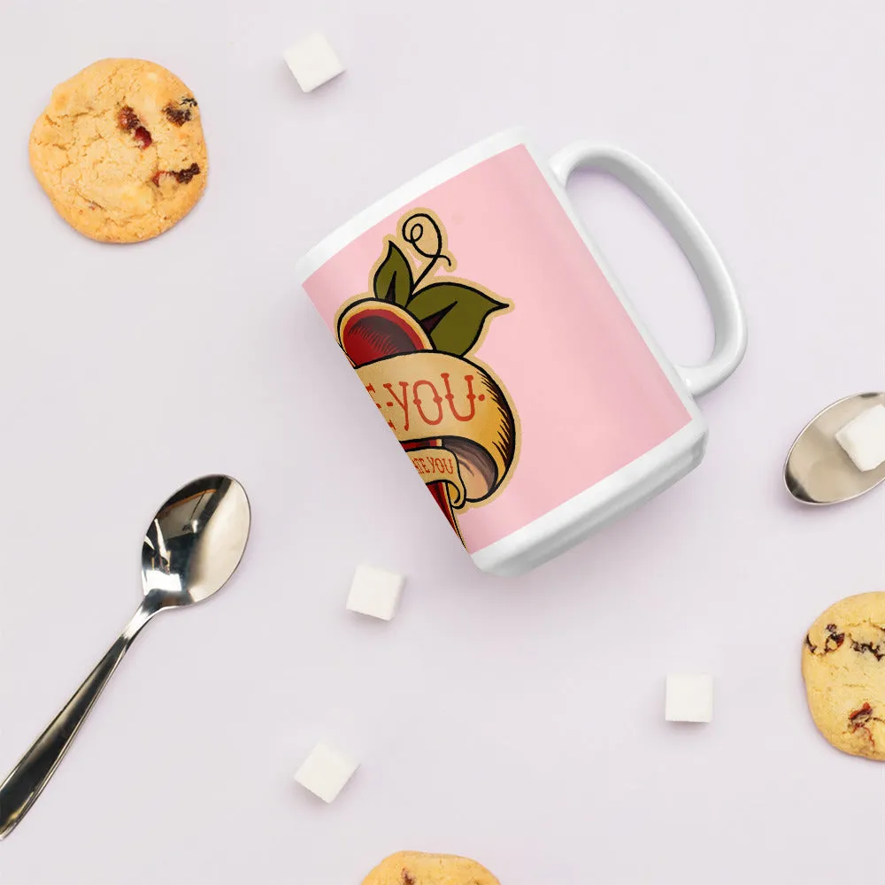 "I Love You But I Hate You" Mug design by Hero