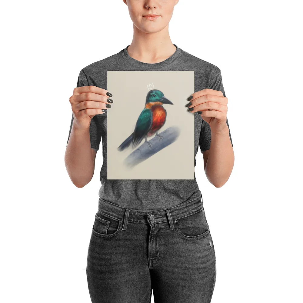 "Kingfisher" Poster