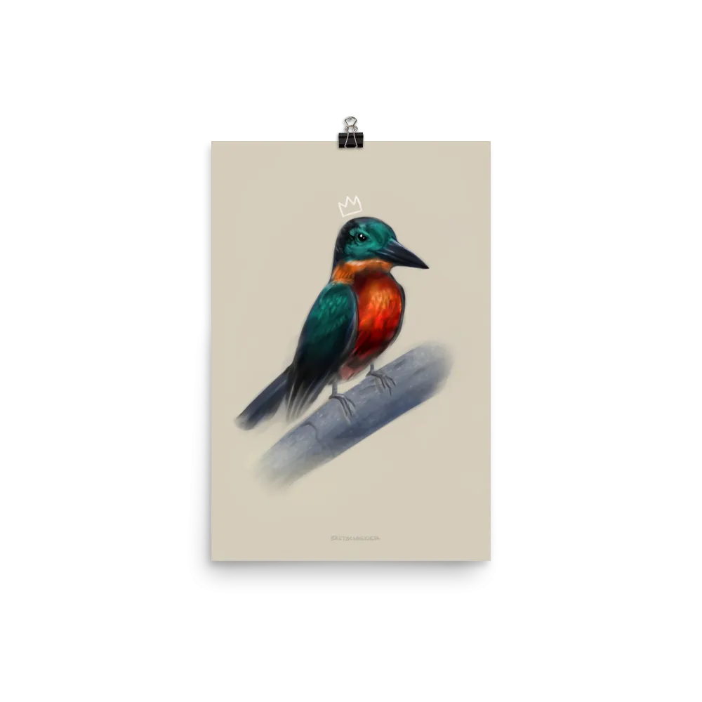"Kingfisher" Poster