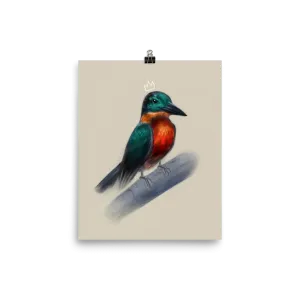 "Kingfisher" Poster