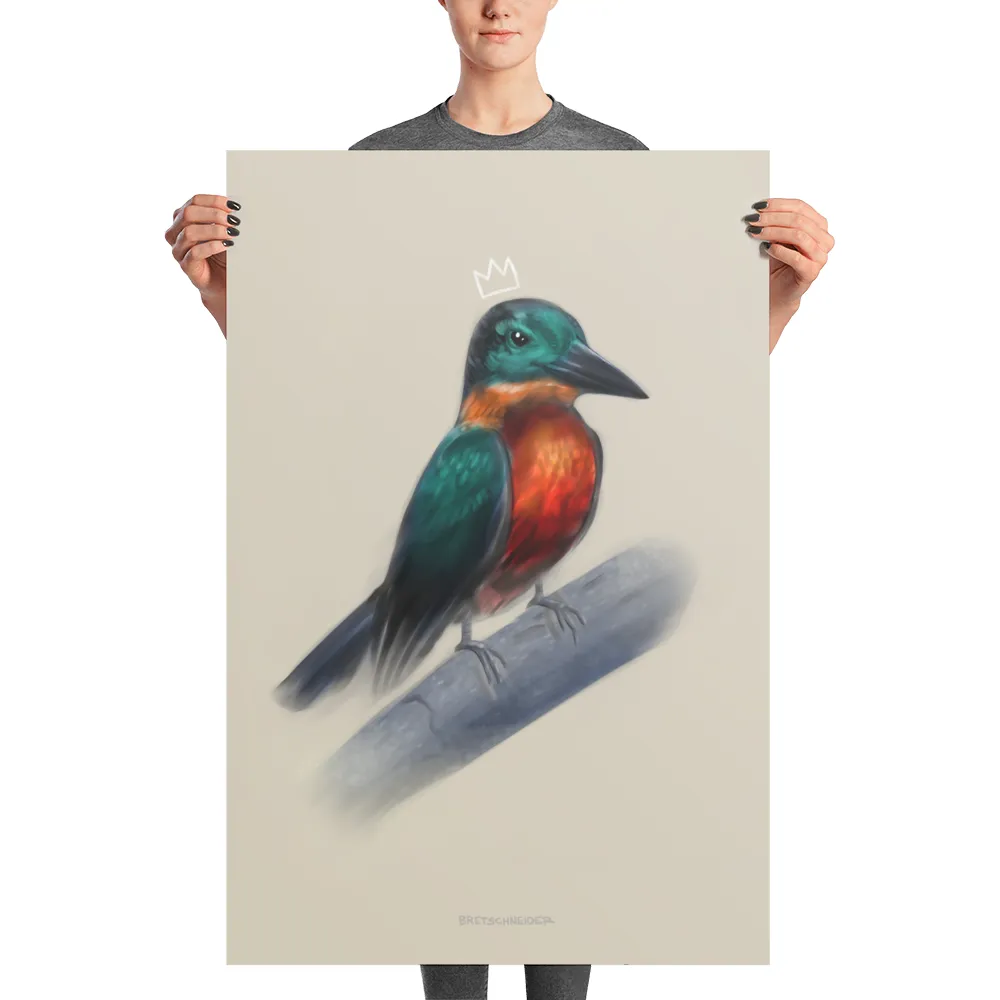 "Kingfisher" Poster