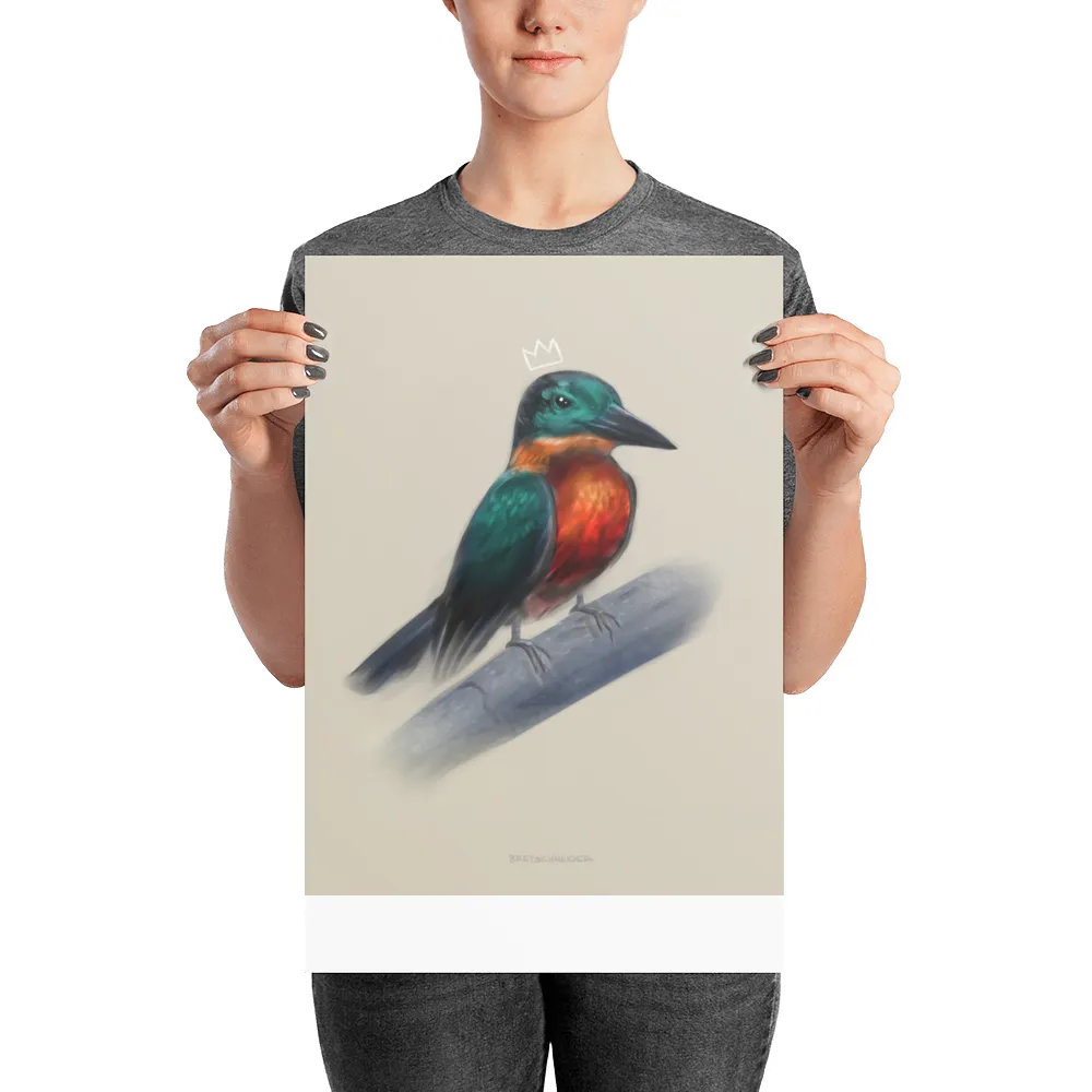 "Kingfisher" Poster