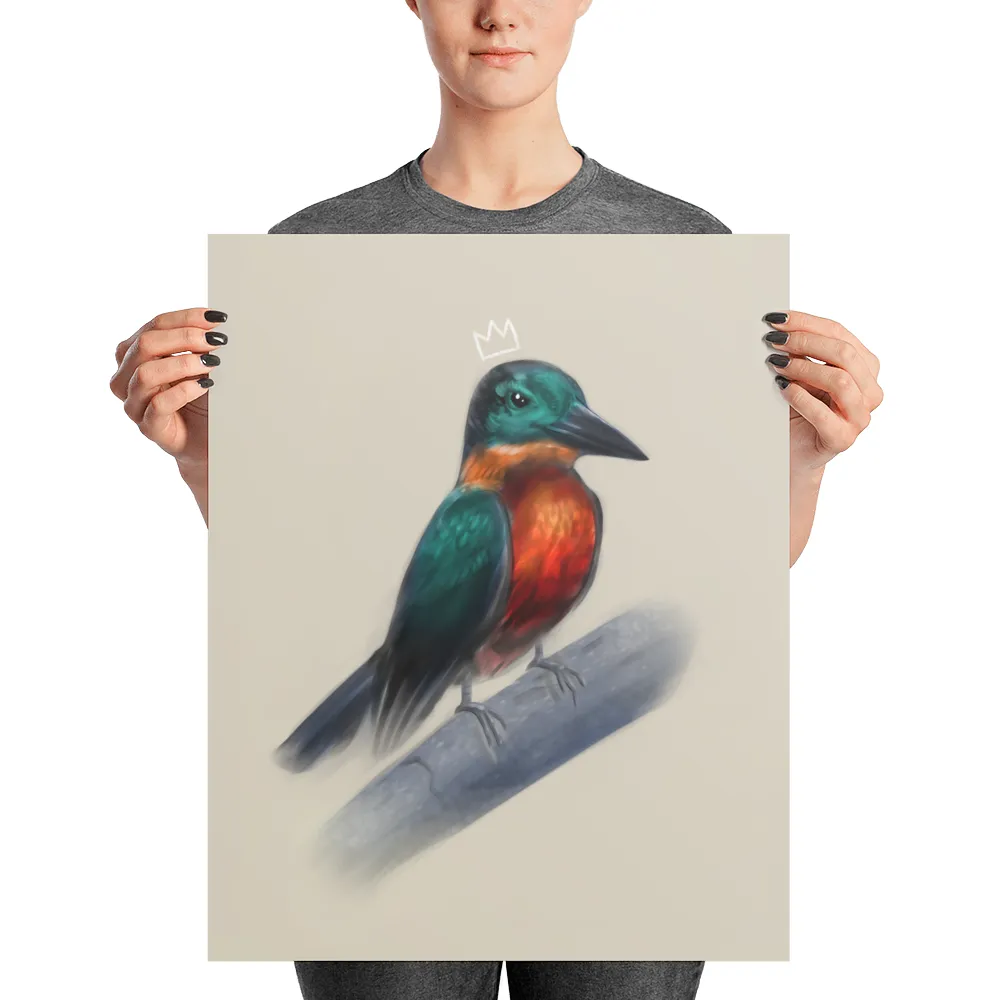 "Kingfisher" Poster