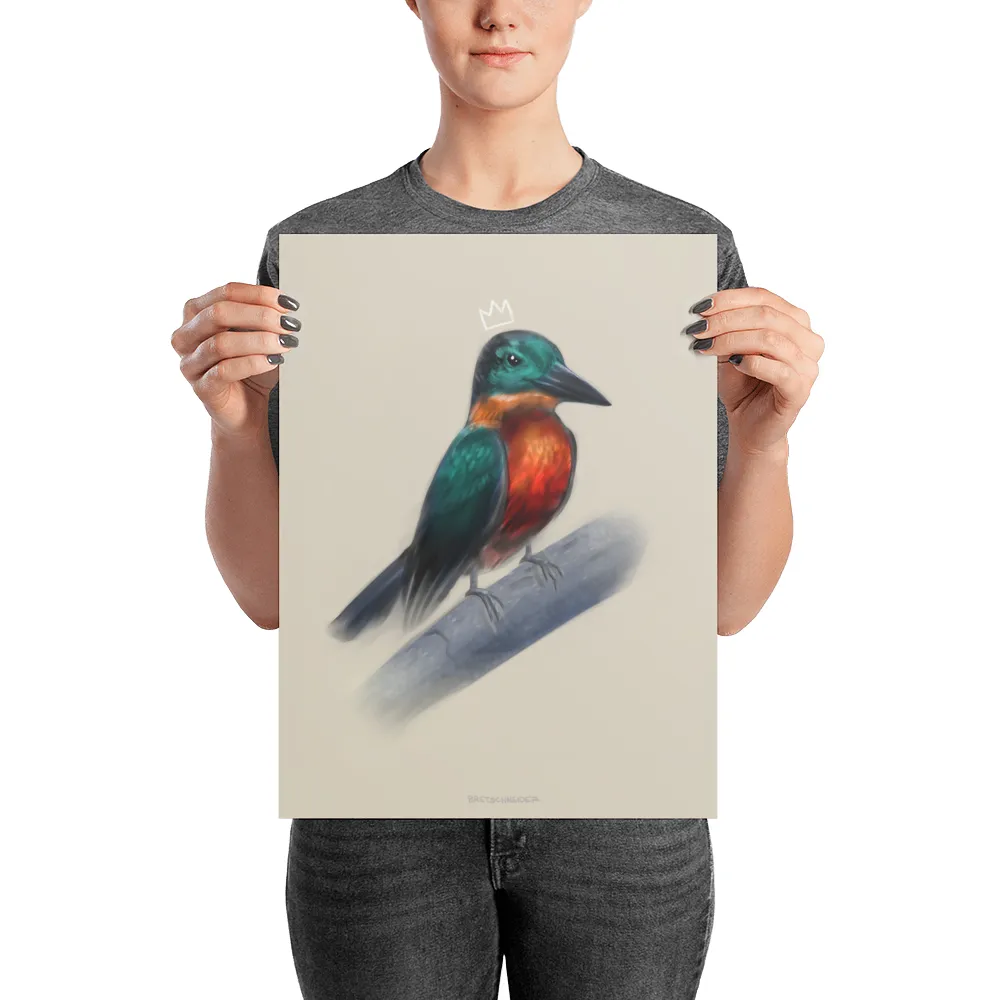 "Kingfisher" Poster