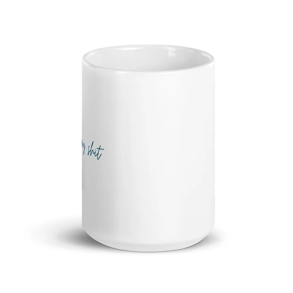 "Lift Heavy Shit- BLUE" Mug