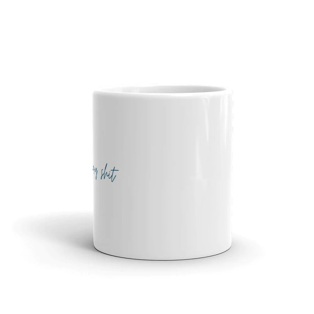 "Lift Heavy Shit- BLUE" Mug