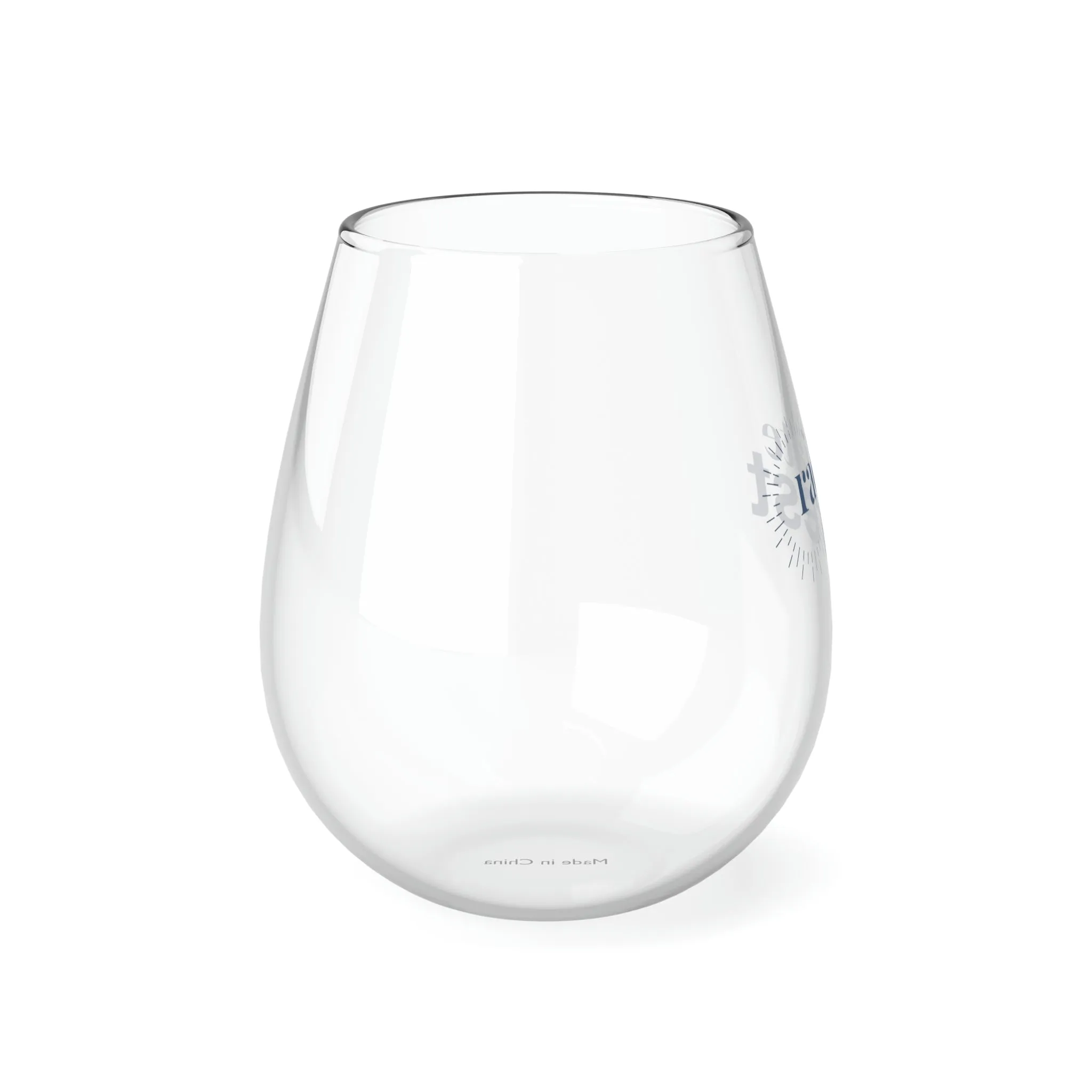 "Rest" Stemless Wine Glass, 11.75oz