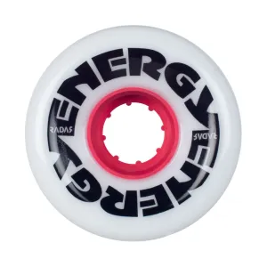 Radar Energy Quad Wheels 62mm / 78A - Pure White