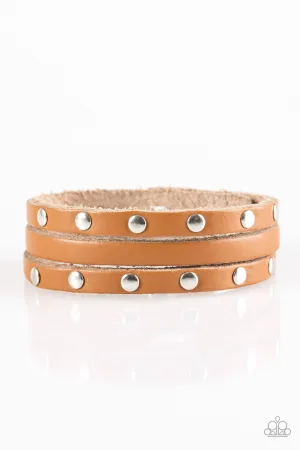 Radical Raider Brown Bracelet