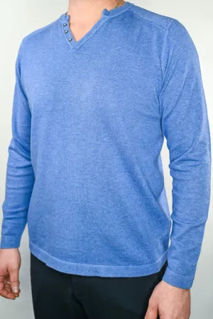 Raffi Victor Reversible Henley Sweater