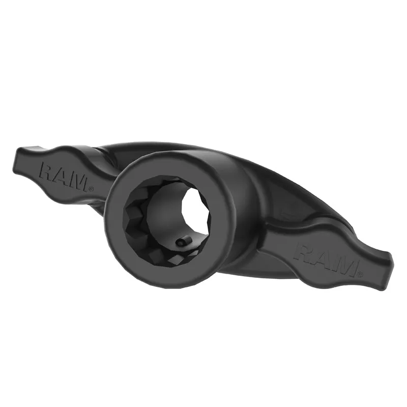 RAM® Dual T-Bolt Track Base for Spline Posts (RAP-421)