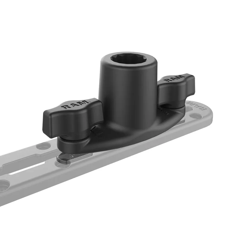 RAM® Dual T-Bolt Track Base for Spline Posts (RAP-421)