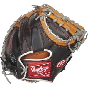Rawlings R9 32" ContoUR Baseball Catcher's Mitt: R9CMU-23BT