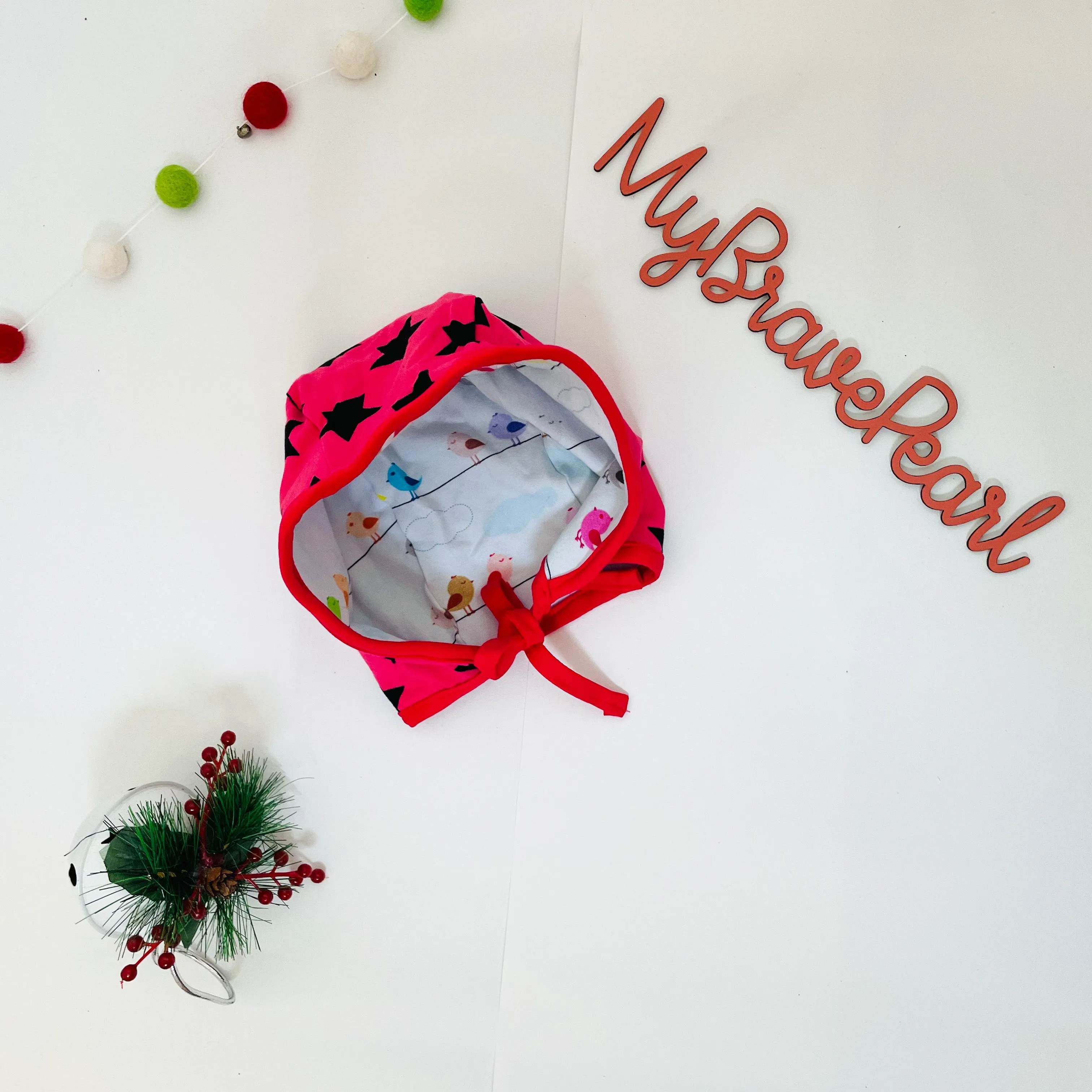 Ready To Ship Reversible Bonnets