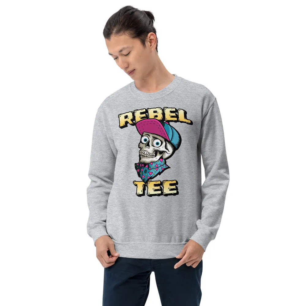Rebel Tee Men Skull Sweatshirt