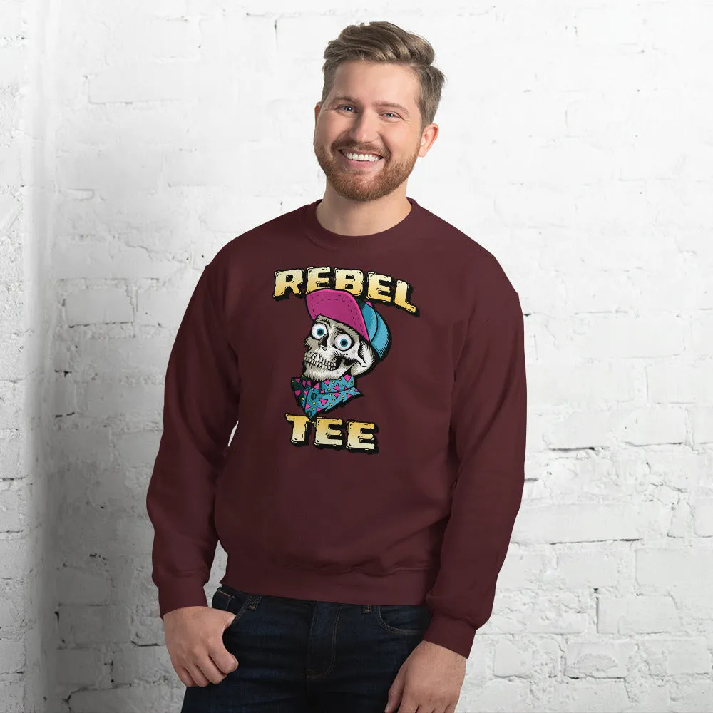 Rebel Tee Men Skull Sweatshirt