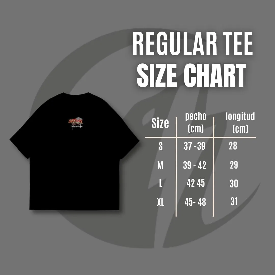 REGULAR TEE INSIGNIA CALLEJERA - BLACK