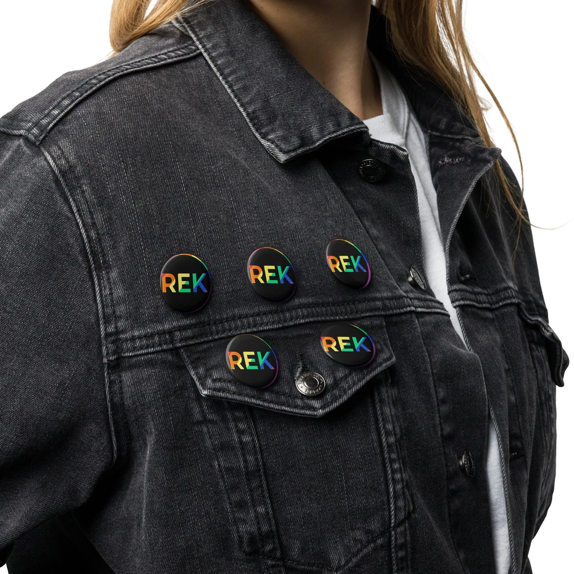 REK Set of pin buttons