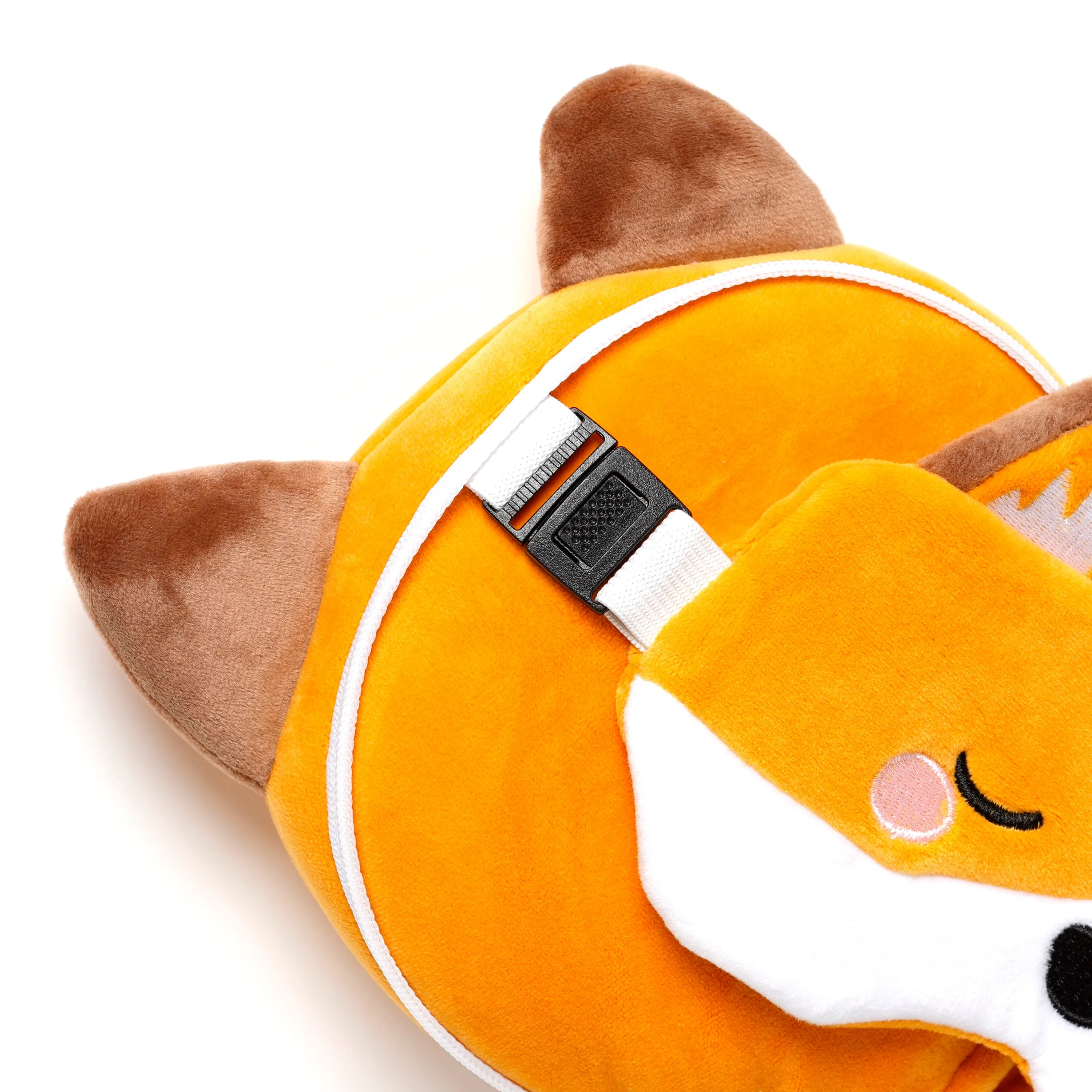 Relaxeazzz Travel Pillow & Eye Mask - Adoramals Finnick the Fox